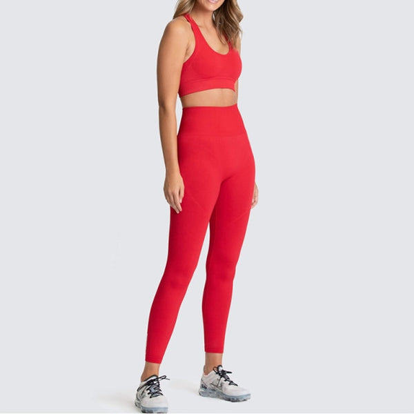 Essential Gym Set - jrf-apparel - Activewear - Red / L